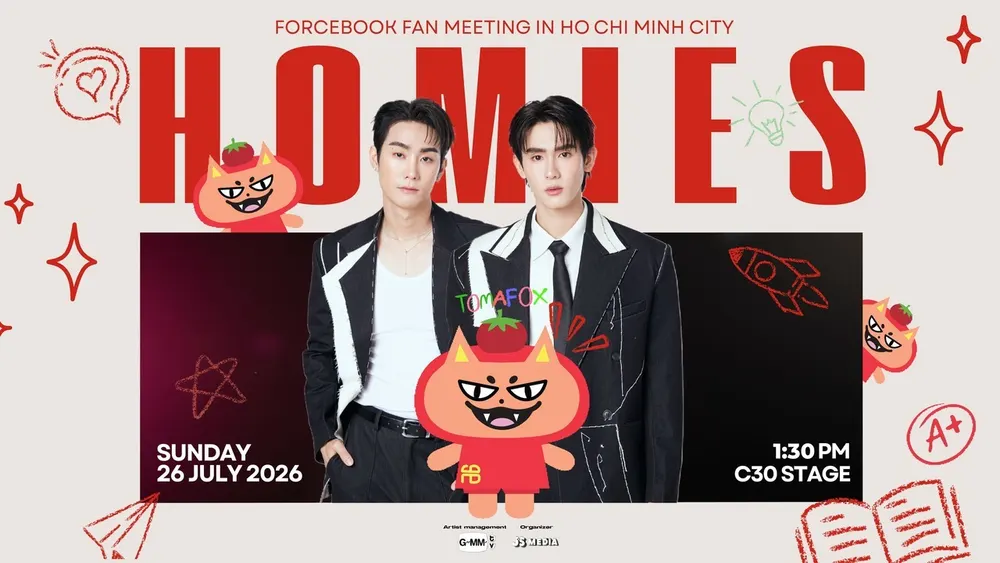 HOMIES - FORCEBOOK FAN MEETING IN HO CHI MINH