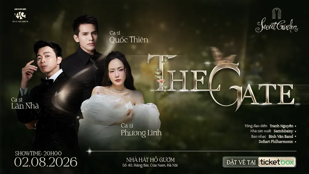 LIVESHOW SECRET GARDEN - THE GATE: Quốc Thiên, Lân Nhã, Phương Linh